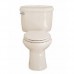 Yorkville Right Height Pressure Assist Elongated Toilet Bowl Only Finish: Bone - B0015BIBTK